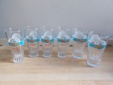 6 verres FLORANIS - ANISETTE GRAS - 2 tailles différentes