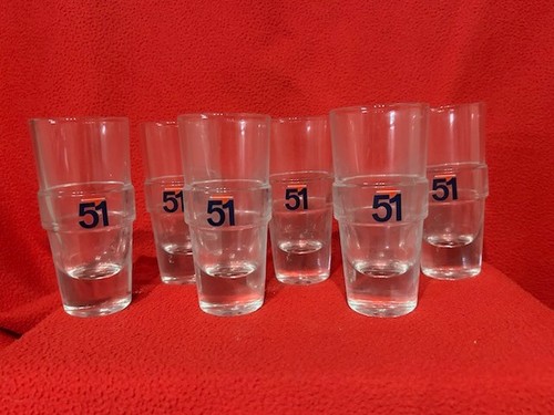Verres pastis model - 6, 51