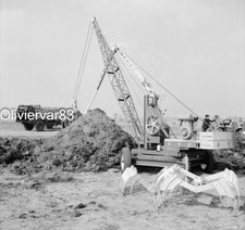 Négatif photo original - grue