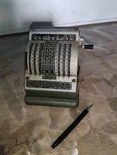 Ancienne machine à   calculer  Résulta BS 9 A Saisir 
