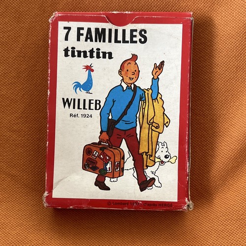 Jeu familles tintin - jeu, –