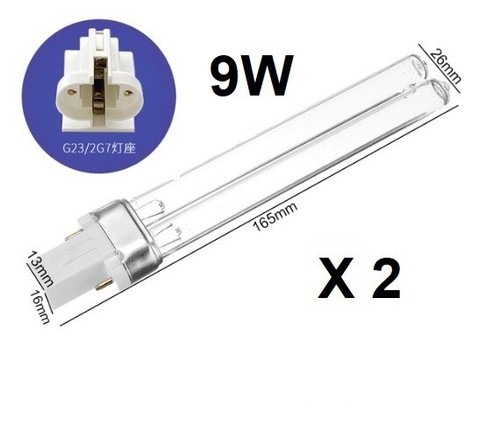 Lampes de stérilisation - x,