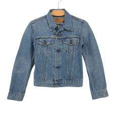 Veste Trucker En Jean Vintage