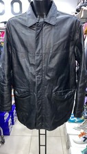 New Sportswear Veste en Cuir Man Noir Taille 58 PGE067LZ