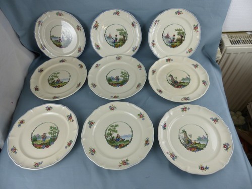 Villeroy boch lot de 9 - v&b,