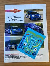 DECALS 1/43 PEUGEOT 206 BENGUE