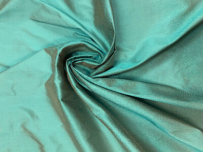 Soie sauvage vert jade 1m80 - sauvage,