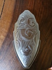 Verre d' applique Art Déco - Verrerie années 1920 / 30 - No Degué
