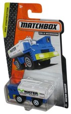 Matchbox MBX Construction (2013) Camion-Citerne À Eau Bleu Et Blanc Jouet 15/120