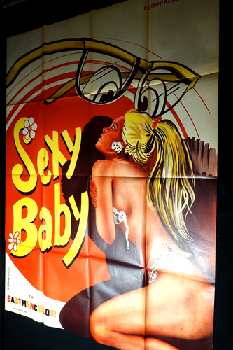 Sexy baby pin affiche - pin-up,