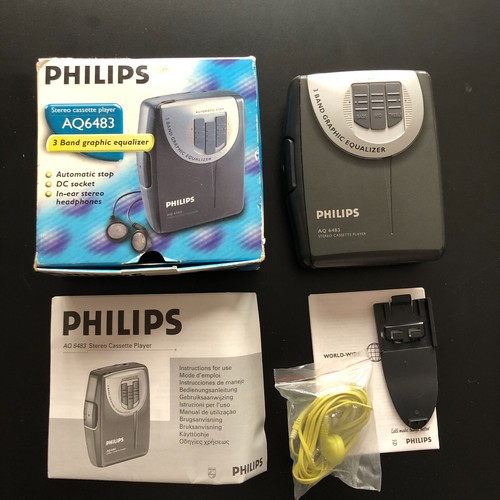 Walkman vintage philips aq6483 - walkman,