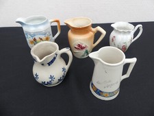 lot 5 PICHETS POTS A LAIT