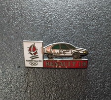 Pin's Automobile Voiture Renault 19 Jeux Olympiques d’Alberville TBE (680)