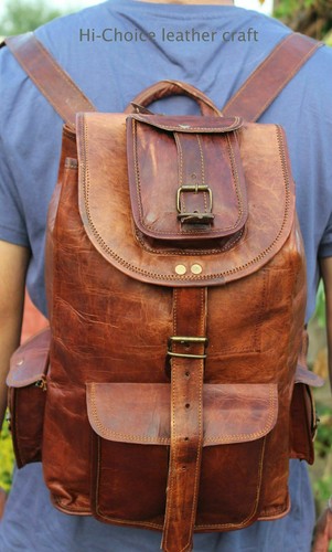 Sac dos cuir - 20",