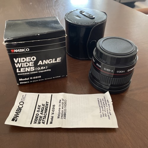 Ambico video wide angle - ambico,