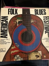 Divers: Festival De Blues Folk Américain '65 Fontana 12" LP 33 RPM