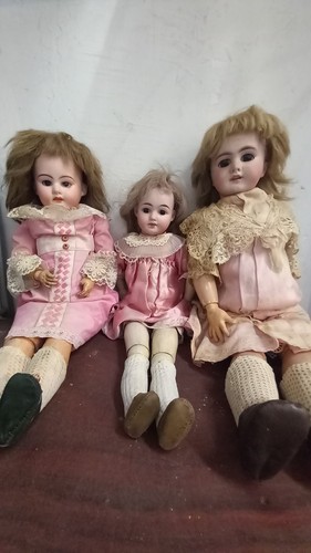 Poupées anciennes tête - anciennes,
