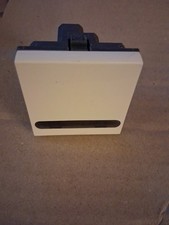 Bouton Poussoir A Voyant 2 Modules Blanc  MOSAIC 45 Legrand réf 740 42