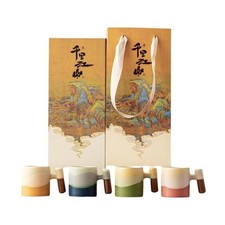 Service à thé en porcelaine design impérial, coffret cadeau