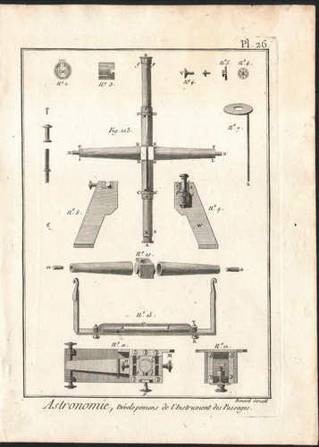 1778 gravure astronomie - 1778,