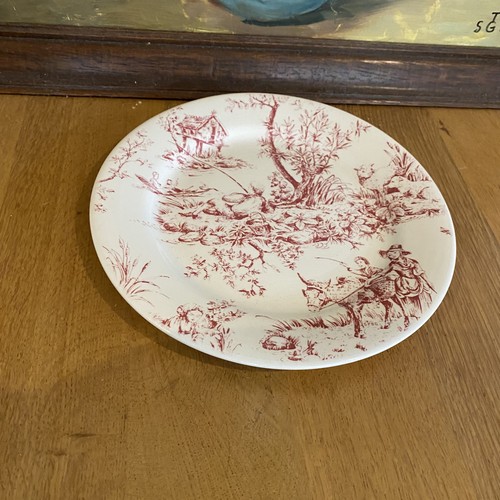 Ancien plat rond - plat, de