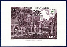 POLYNÉSIE FRANÇAISE BLOC-FEUILLET N° 14 NEUF**