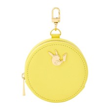 Mini pochette ronde en cuir