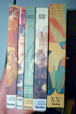 LAGARDE ET MICHARD , LOT DE 5