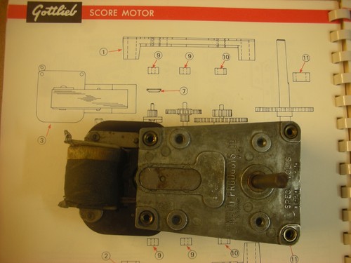 Flipper gottlieb moteur - flipper,