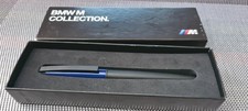  Stylo roller BMW M5, mat noir chrome, Carbon, couleur Marina Bay Blue