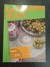 Magazine - Le crochet d'art - n°40 - Nappes, napperons, dessus de lit ... - mam