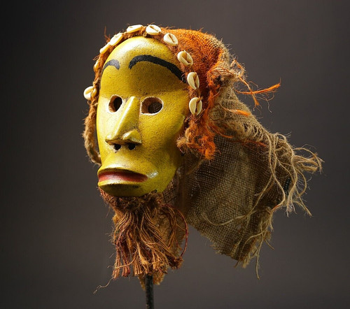 Masque africain dan home - dan,