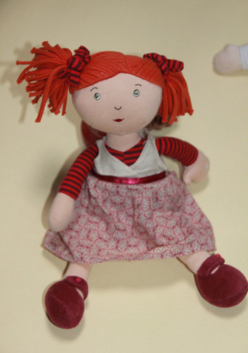 Doudou poupée moulin roty - poupée,