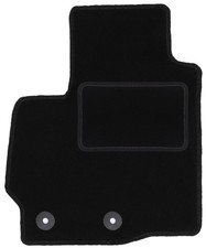 Tapis conducteur velours noir pour Citroen  C-Crosser 2007-2012 1pc