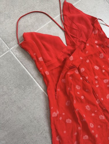 Robe rouge zara - robe,