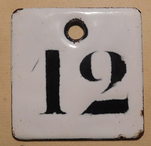 Ancienne plaque émaillée - ÉmaillÉe,