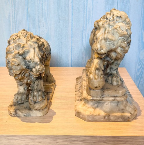 Lions médicis marbre - lions,
