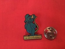 pins LA SOURIS BLEUE signe SONY music musique hi fi disque