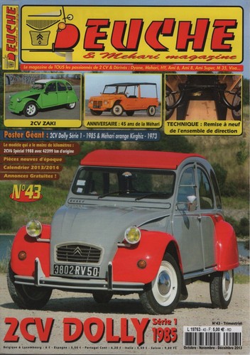 Deuche mehari magazine 43 - deuche, &