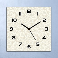 Horloge Murale Design En Verre