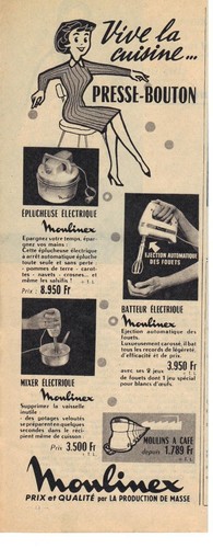 Publicite advertising 1959 - advertising,