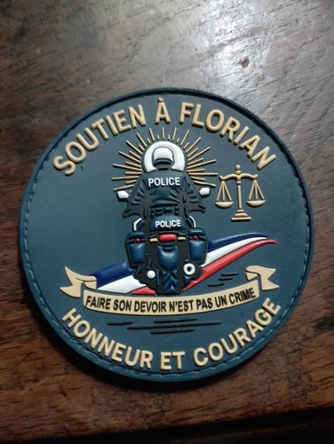 écusson police nationale moto - écusson,