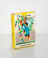 ancien Jeu de 7 Familles - les métiers - années 60 - vintage Garage - Citroën DS