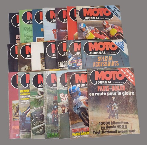 Lot revues moto journal - lot,