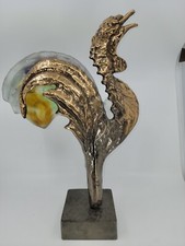 Yves Lohe - Sculpture - Coq - Bronze