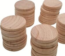 20 Jetons En Bois Neuf.
