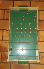 BABY FOOT ANCIEN PLIABLE DE TABLE VINTAGE EN BOIS