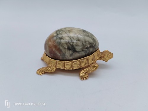 Tortue métal doré et - tortue,