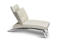Cuir lit repos chaise - lit, de