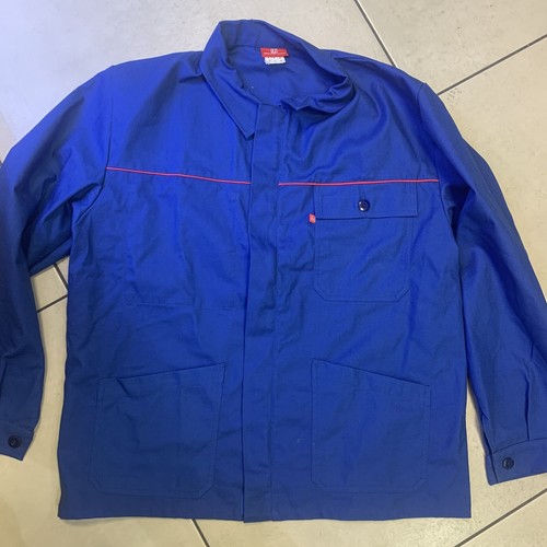 Bleu travail veste - veste, vintage